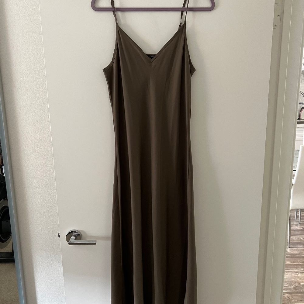 All Saints Olive Maxi Dress